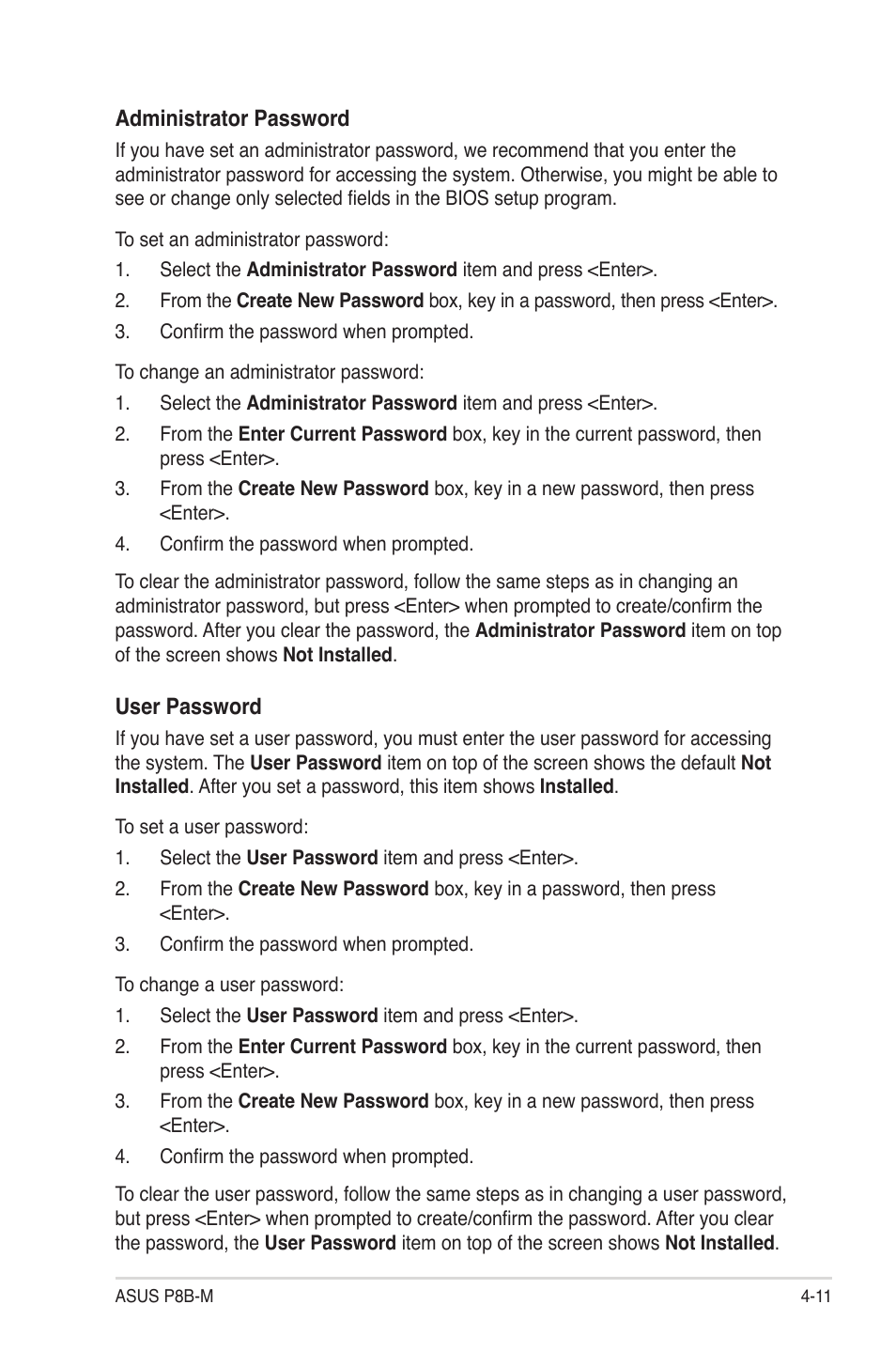 Asus P8B-M User Manual | Page 69 / 150