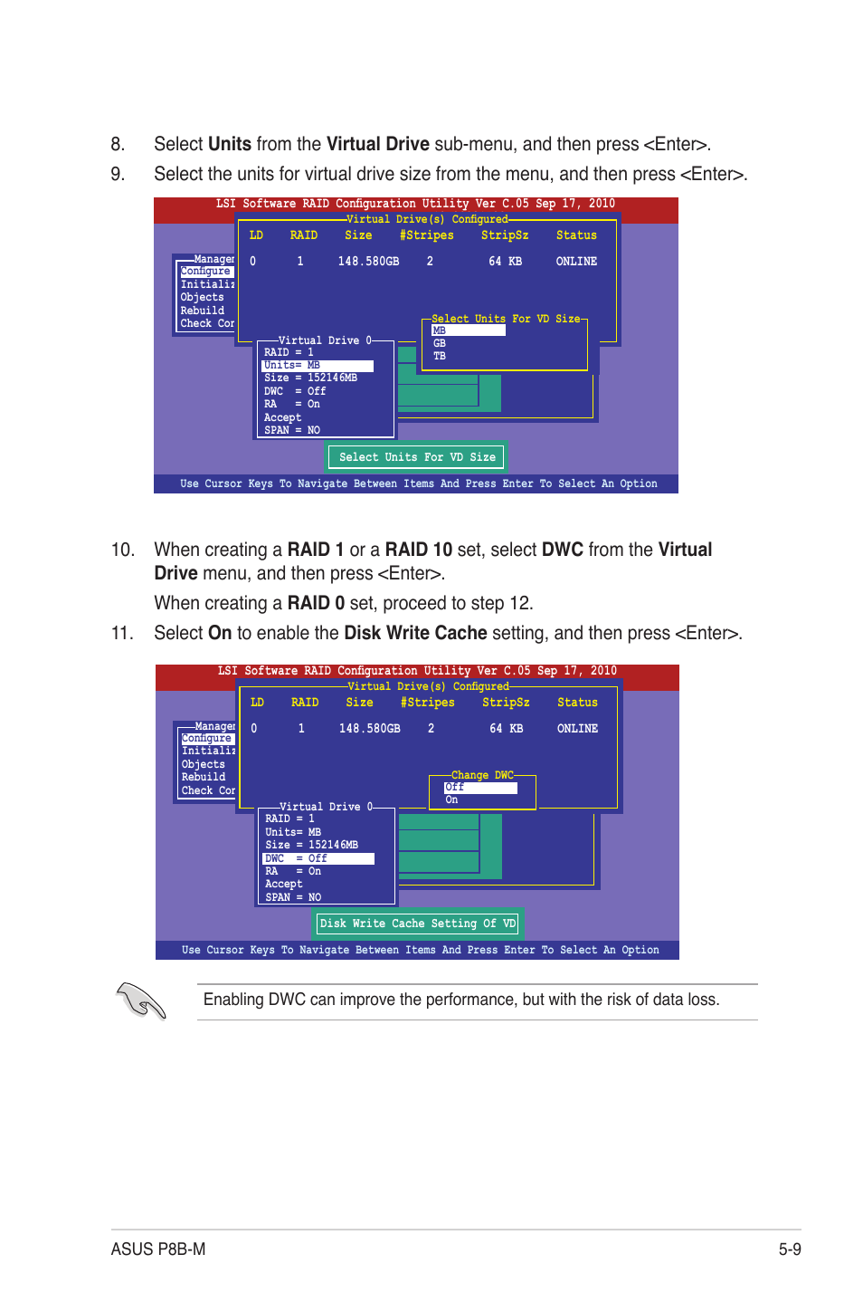 Asus p8b-m 5-9 | Asus P8B-M User Manual | Page 95 / 150