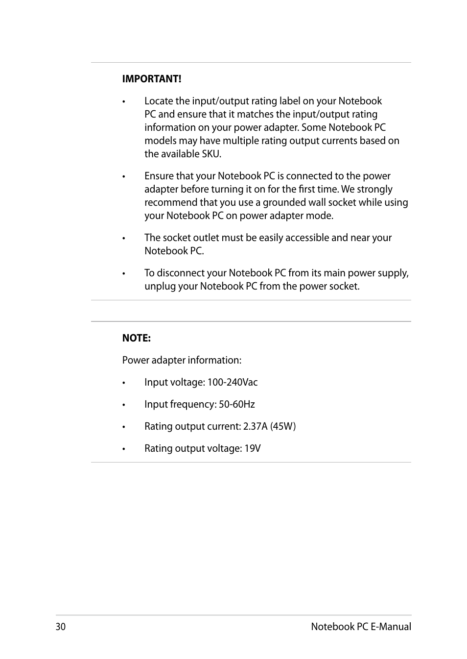 Asus T300LA User Manual | Page 30 / 120