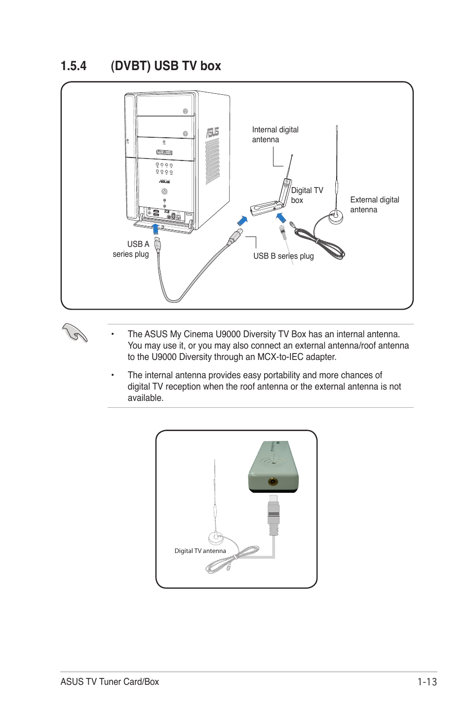 4 (dvbt) usb tv box | Asus My Cinema-U3000Mini User Manual | Page 21 / 42