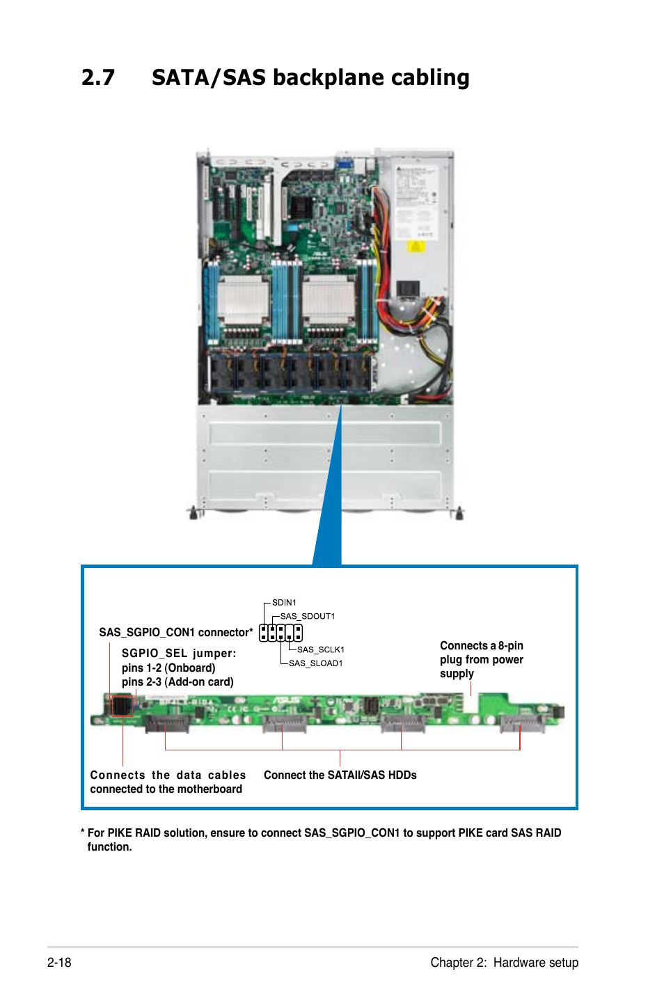 7 sata/sas backplane cabling | Asus RS700-X7/PS4 User Manual | Page 36 / 182
