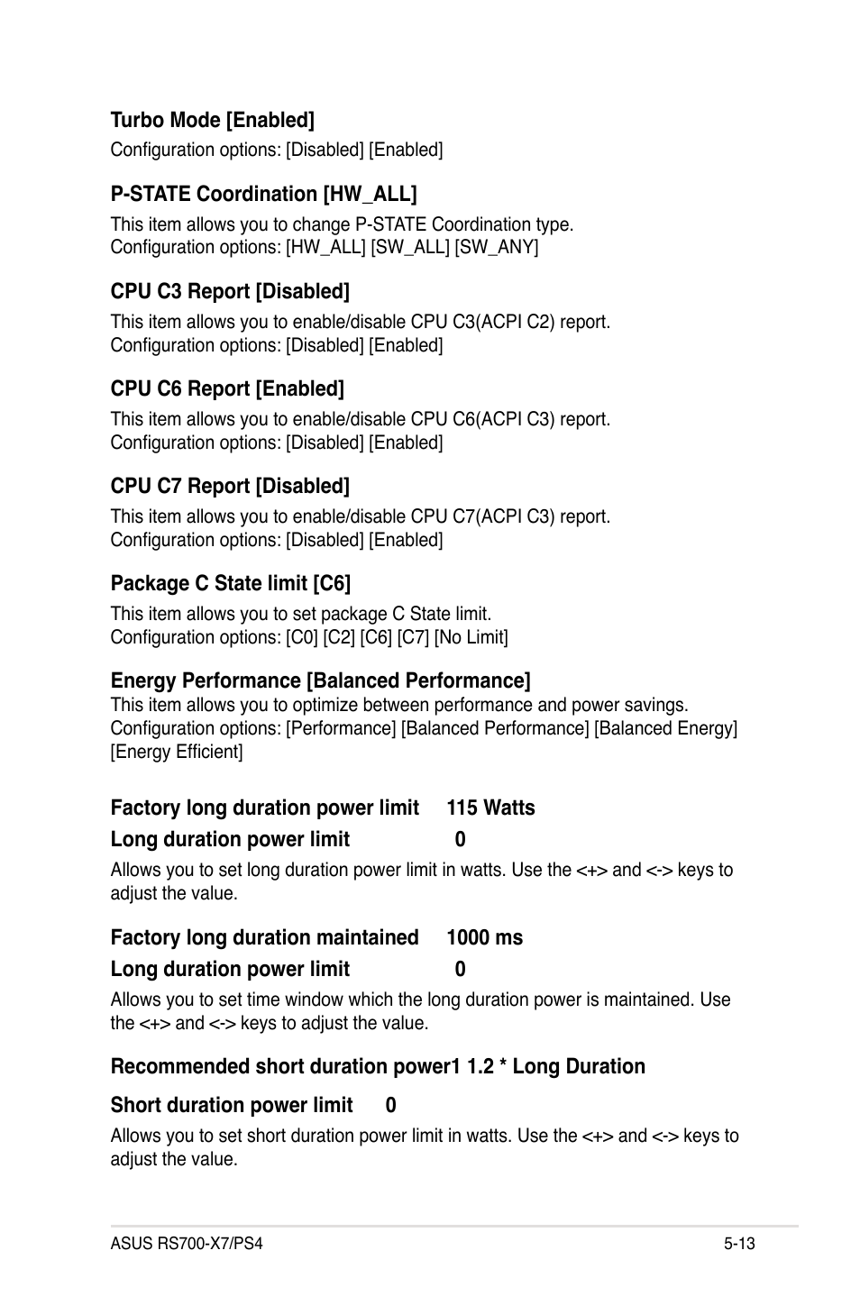 Asus RS700-X7/PS4 User Manual | Page 77 / 182