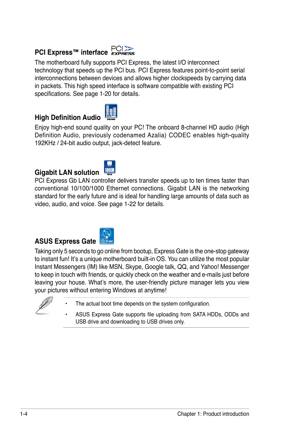 Asus M2N68-VM User Manual | Page 16 / 94