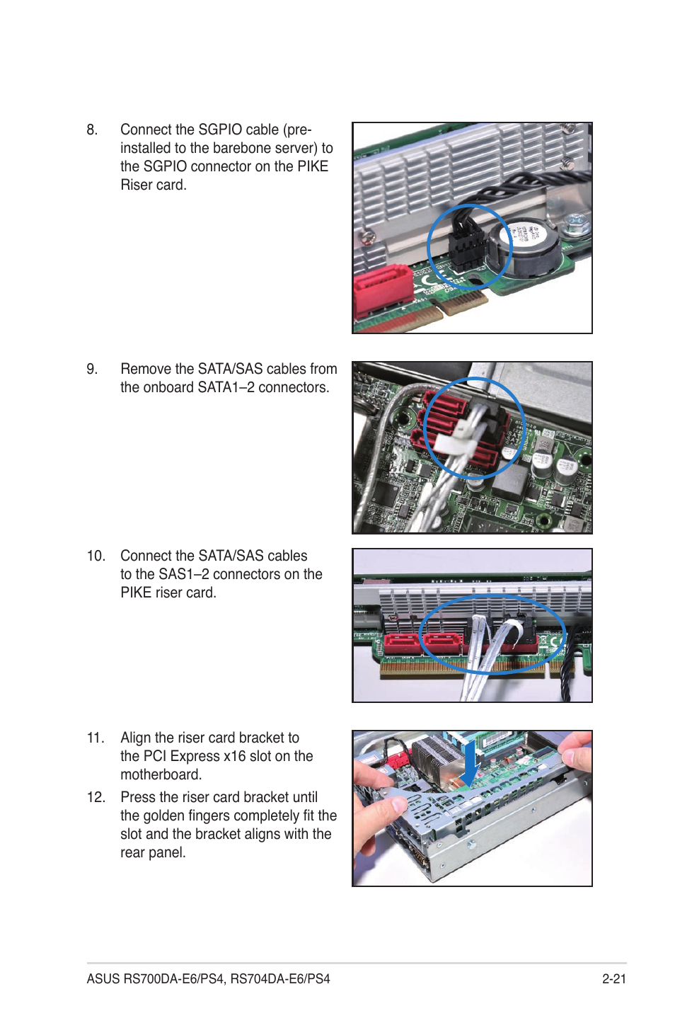 Asus RS704DA-E6/PS4 User Manual | Page 41 / 152