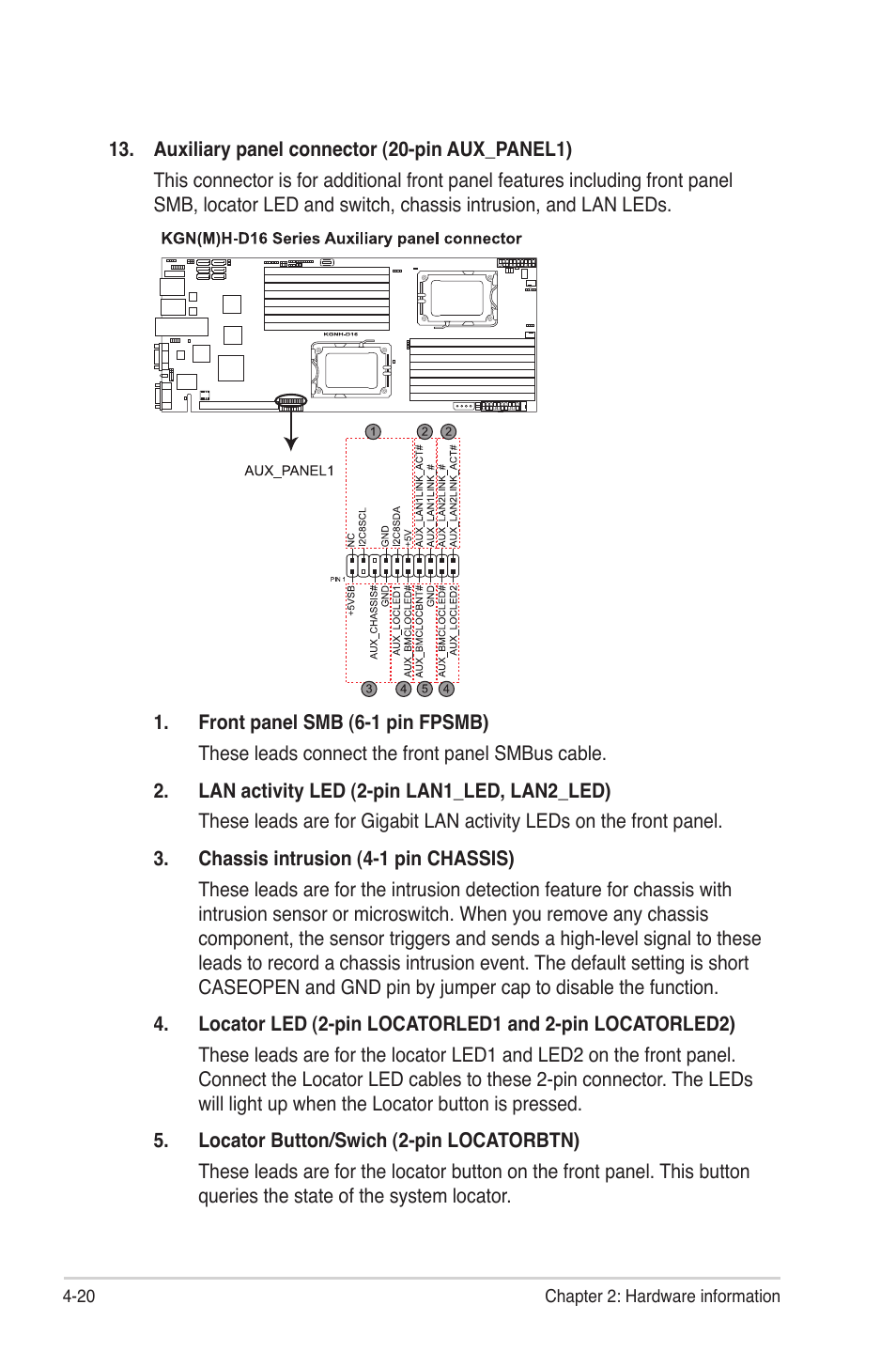 Asus RS704DA-E6/PS4 User Manual | Page 70 / 152