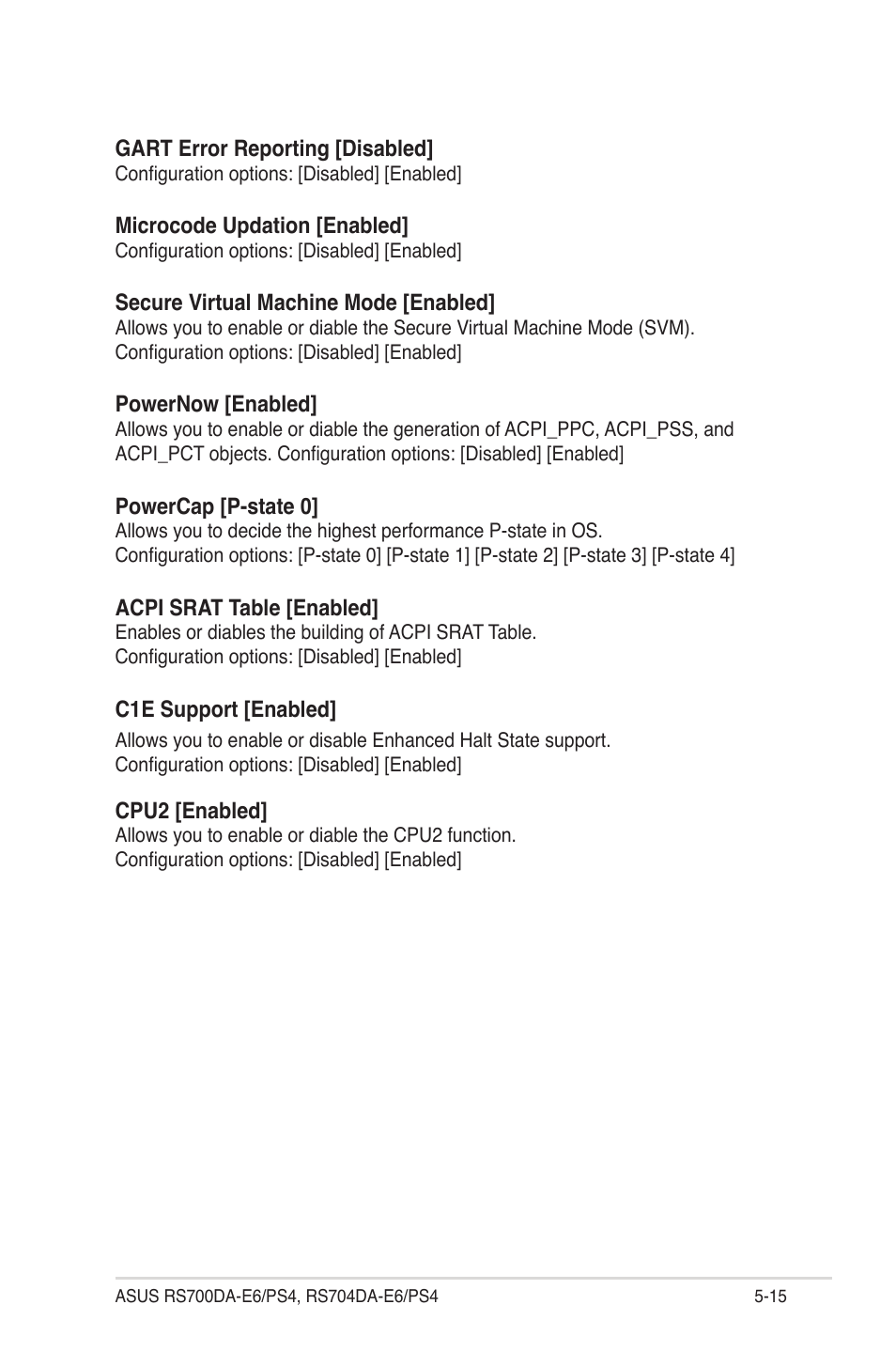 Asus RS704DA-E6/PS4 User Manual | Page 87 / 152