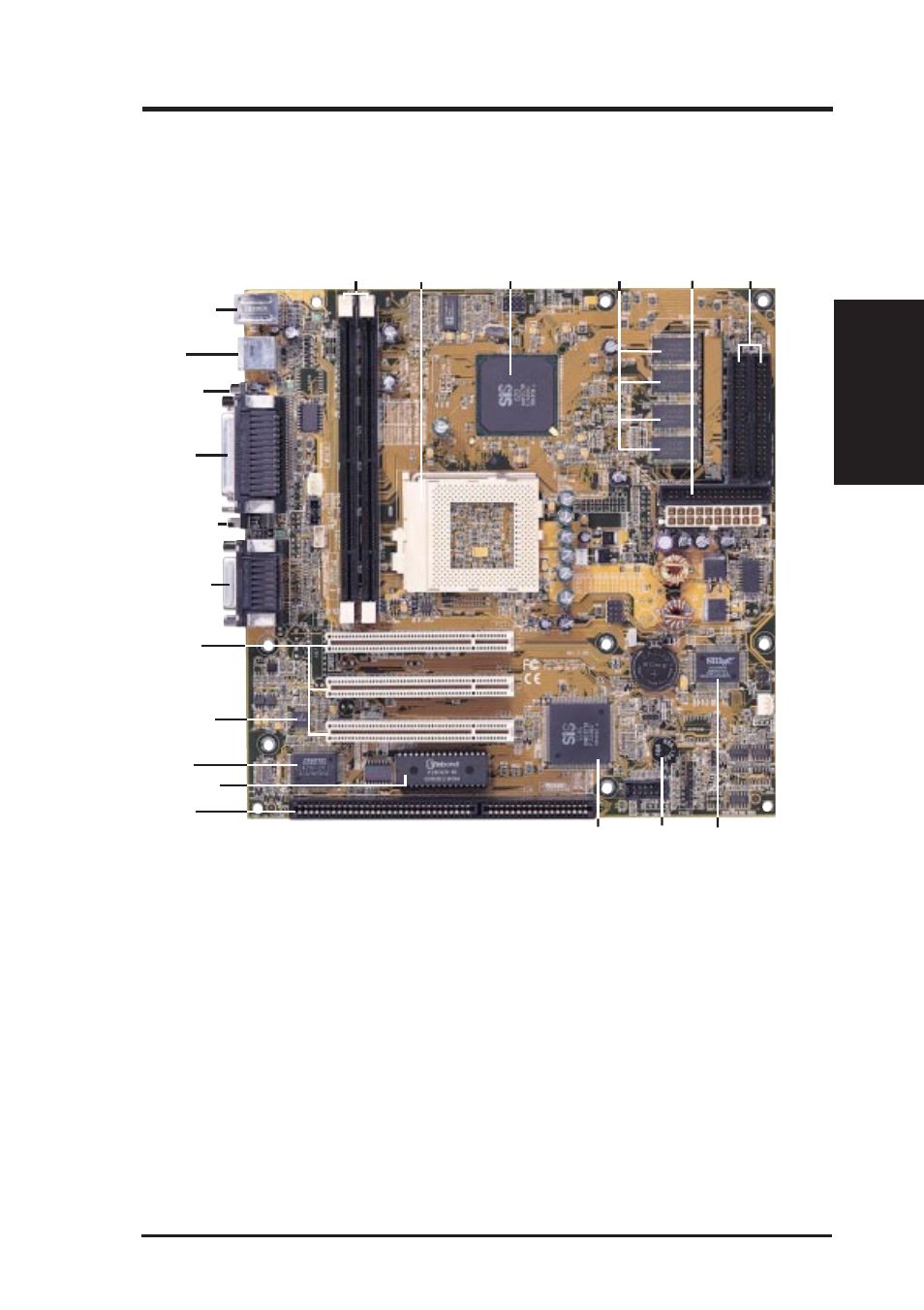 Features, 2 parts of the me-99vm motherboard, Asus me-99vm user’s manual 11 | Fea tures motherboard parts | Asus ME99-VM User Manual | Page 11 / 80