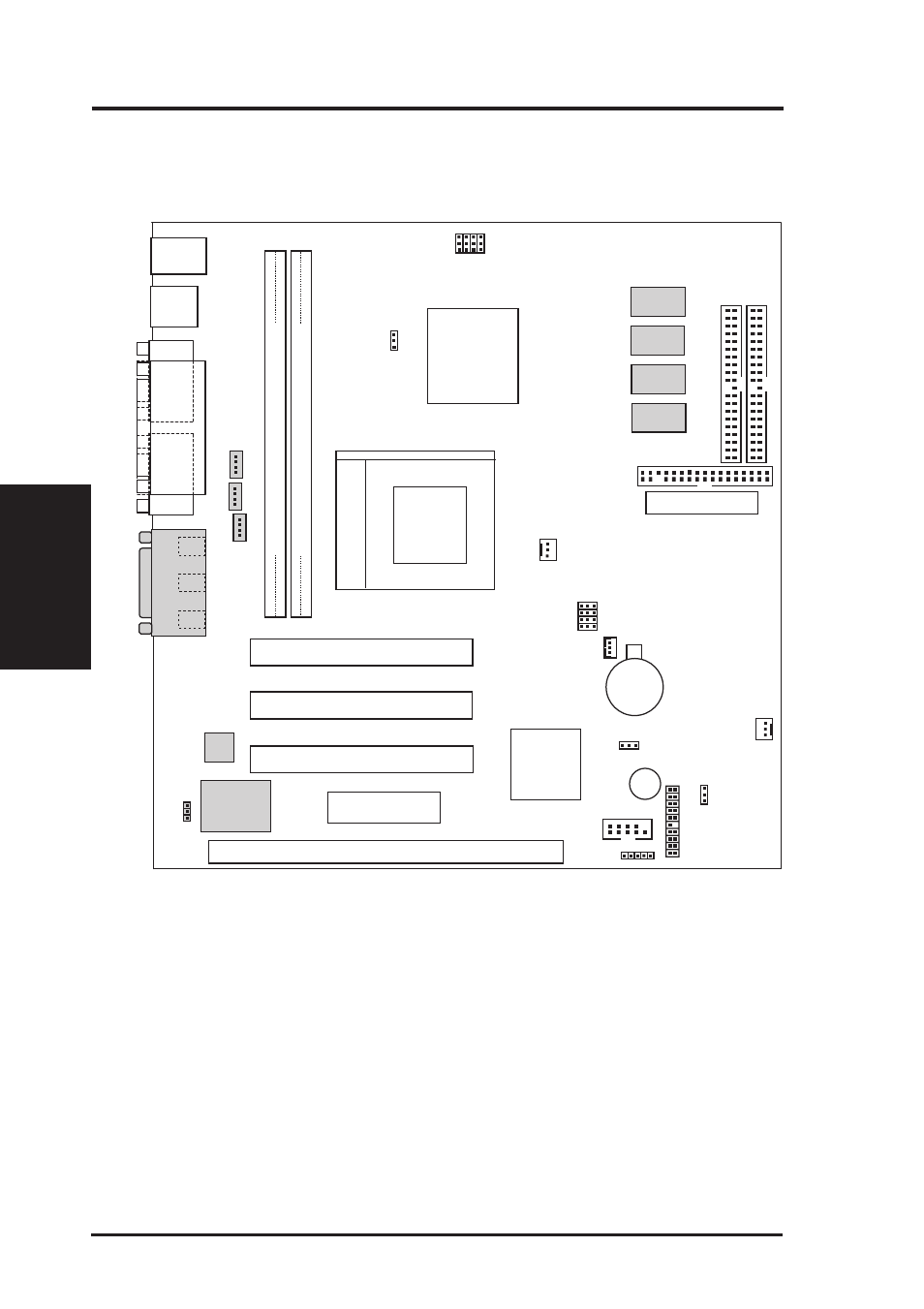 Hardware setup, 1 motherboard layout, 12 asus me-99vm user’s manual | Motherboard layout 3. h/w setup, Sis620 agpset with agp 2x, Socket 370, Pci slot 2 (pci2) pci slot 1 (pci1), Pci slot 3 (pci3), Atxpwr, Isa slot 1 (isa1) | Asus ME99-VM User Manual | Page 12 / 80