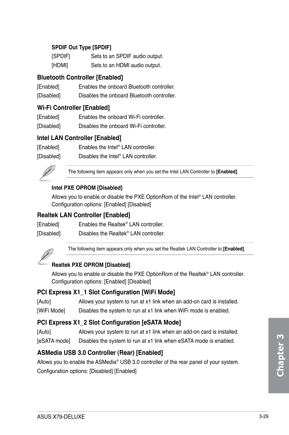 Chapter 3 | Asus X79-DELUXE User Manual | Page 107 / 194