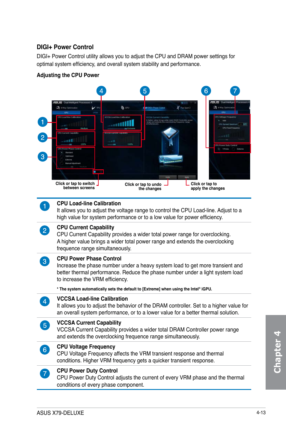 Chapter 4 | Asus X79-DELUXE User Manual | Page 141 / 194