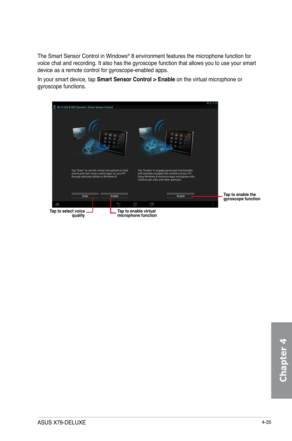 Chapter 4 | Asus X79-DELUXE User Manual | Page 163 / 194