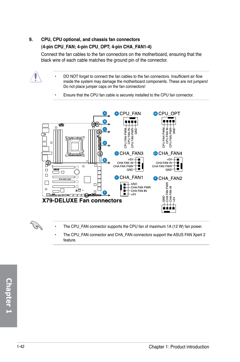 Chapter 1 | Asus X79-DELUXE User Manual | Page 56 / 194