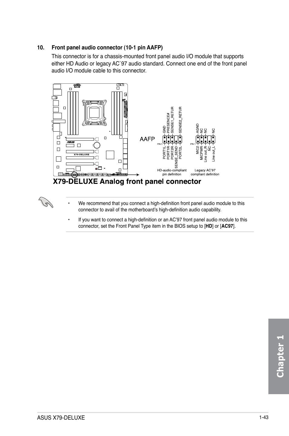 Chapter 1 | Asus X79-DELUXE User Manual | Page 57 / 194