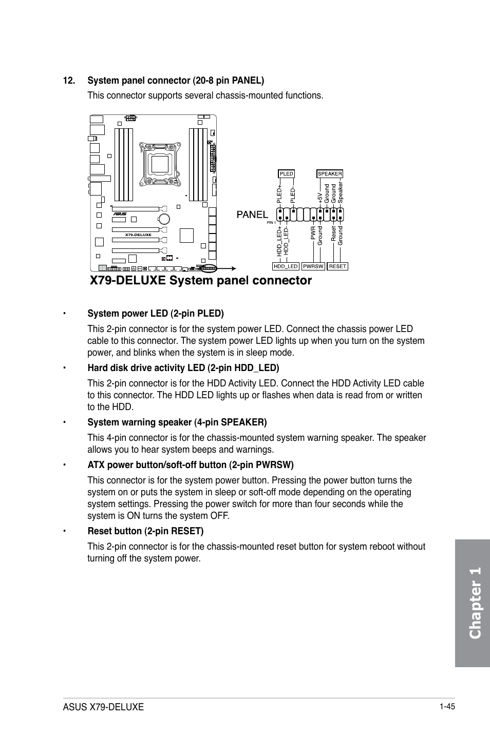 Chapter 1 | Asus X79-DELUXE User Manual | Page 59 / 194