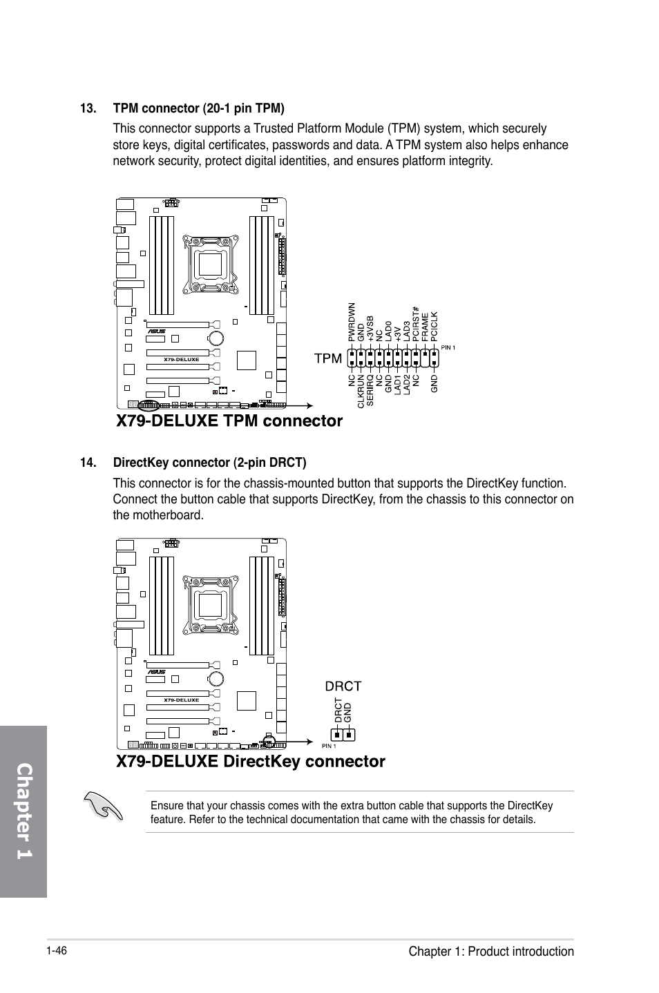 Chapter 1 | Asus X79-DELUXE User Manual | Page 60 / 194