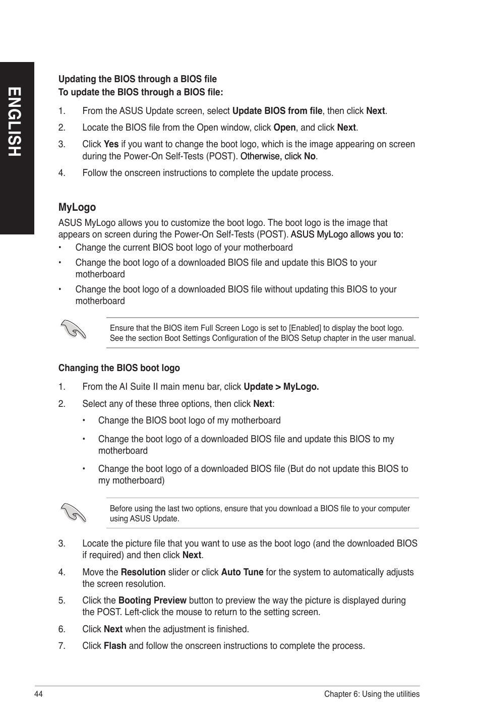 En g lis h en g li sh en g lis h en g li sh | Asus BM1845 User Manual | Page 44 / 64