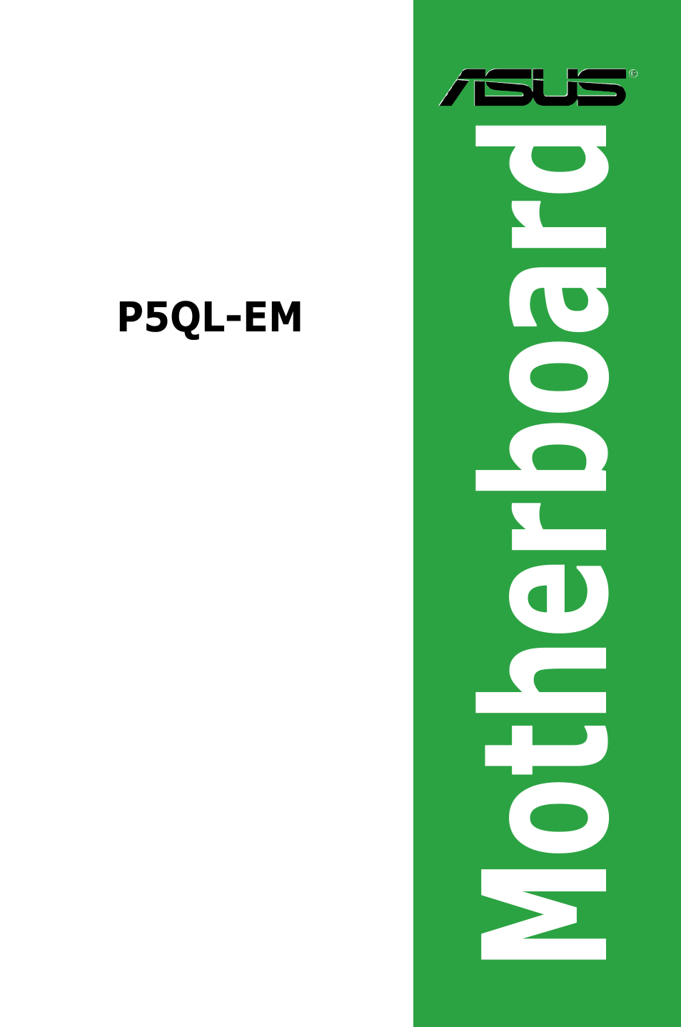 Asus P5QL-EM User Manual | 112 pages