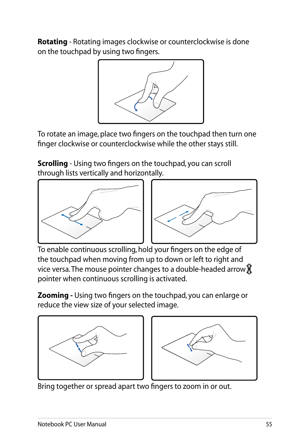 Asus U48CB User Manual | Page 55 / 120