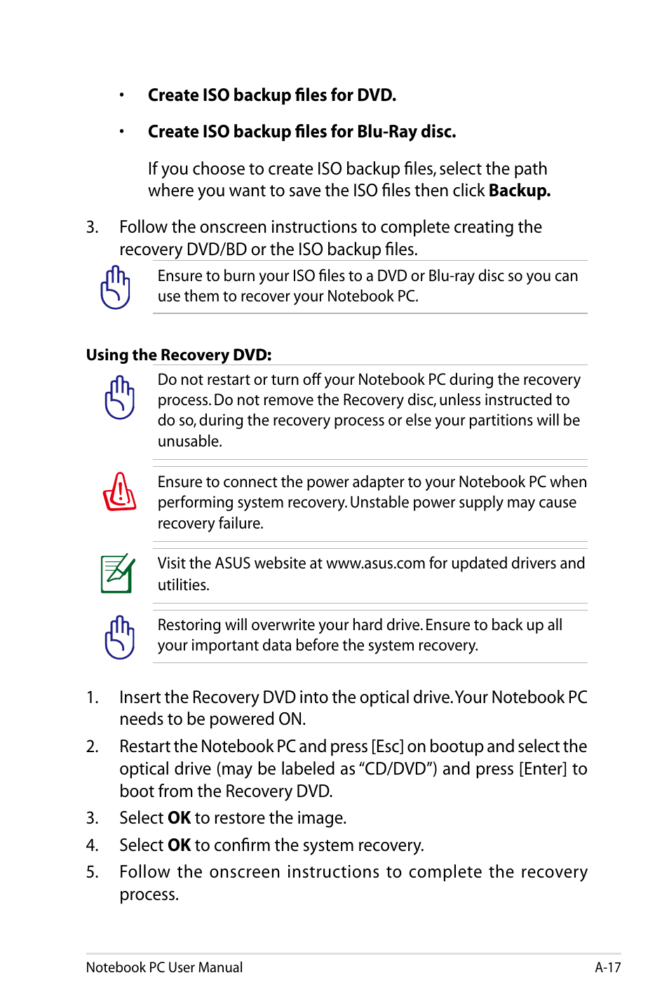 Asus U48CB User Manual | Page 95 / 120