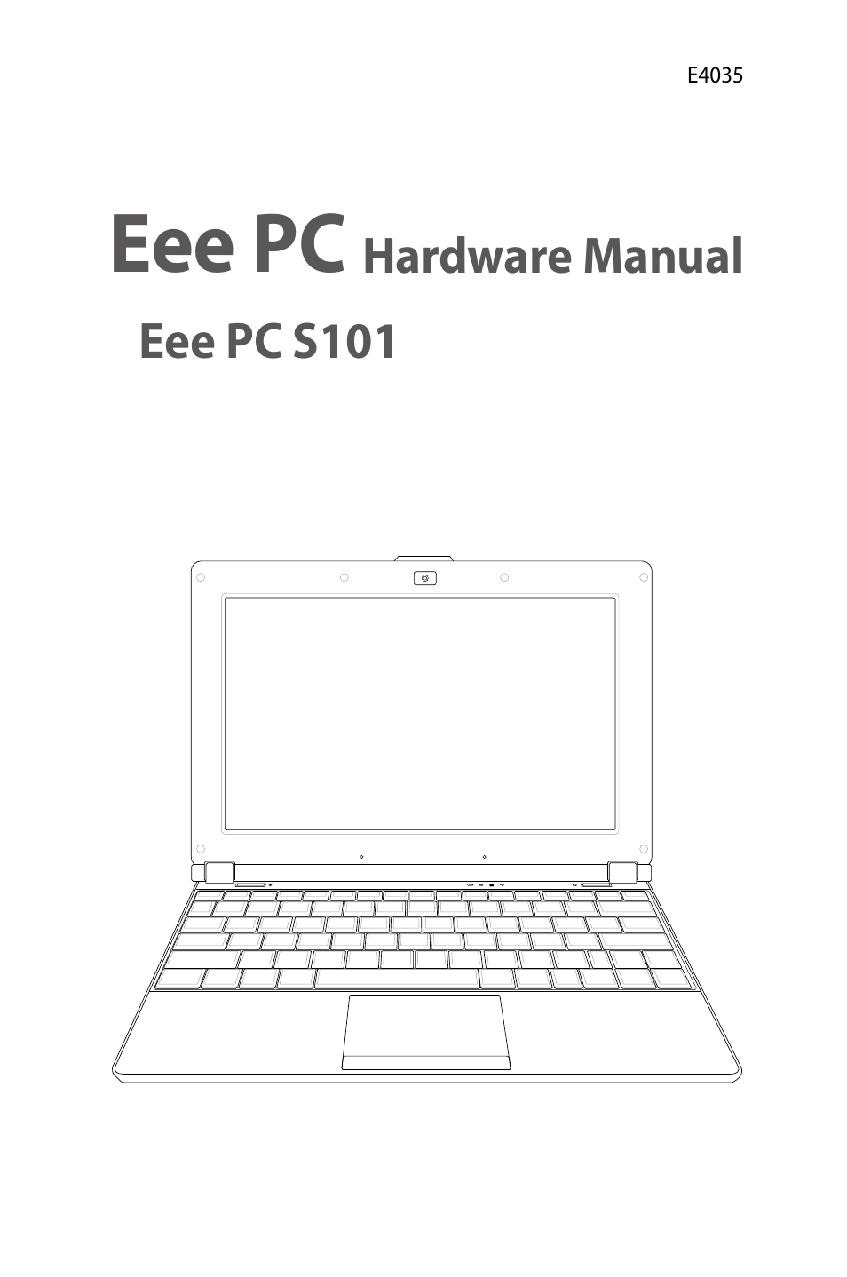 Asus Eee PC S101/Linux User Manual | 72 pages