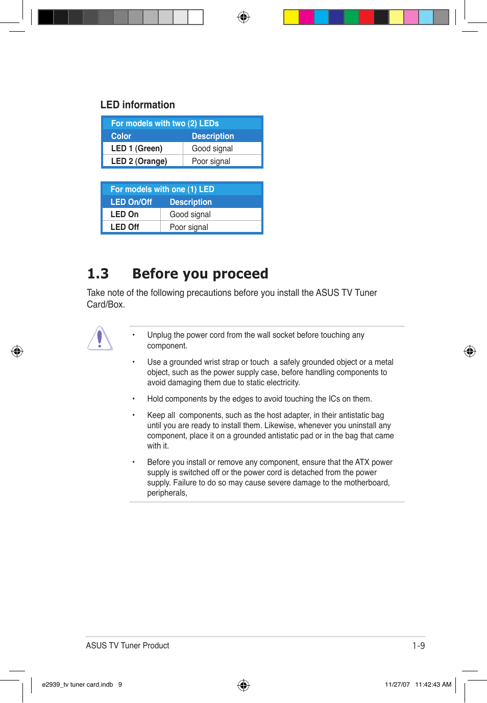 3 before you proceed | Asus My Cinema-U3100Mini/DVBT User Manual | Page 17 / 49