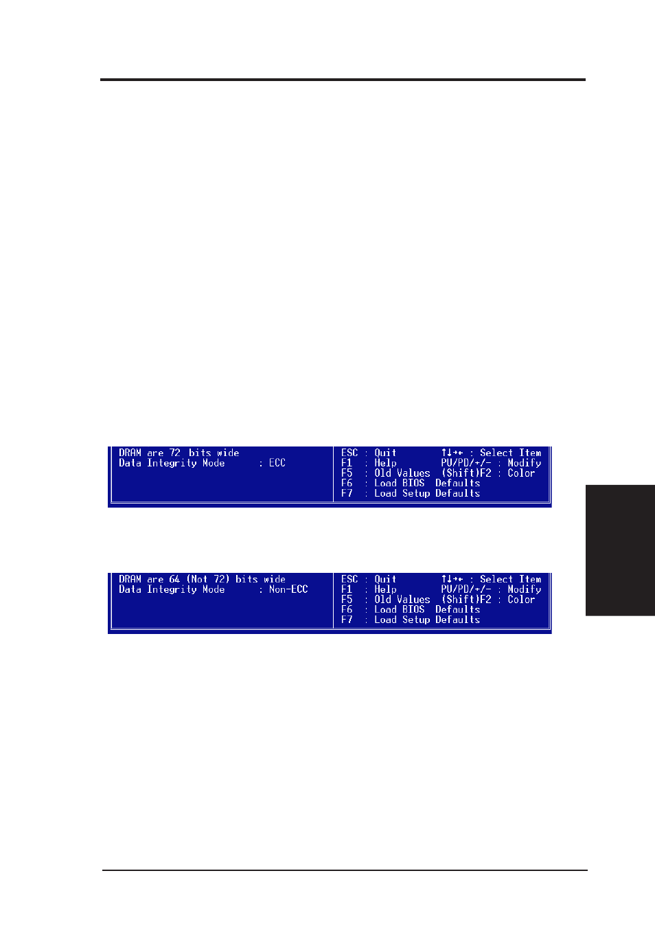 Iv. bios software | Asus P2L97-S User Manual | Page 45 / 68