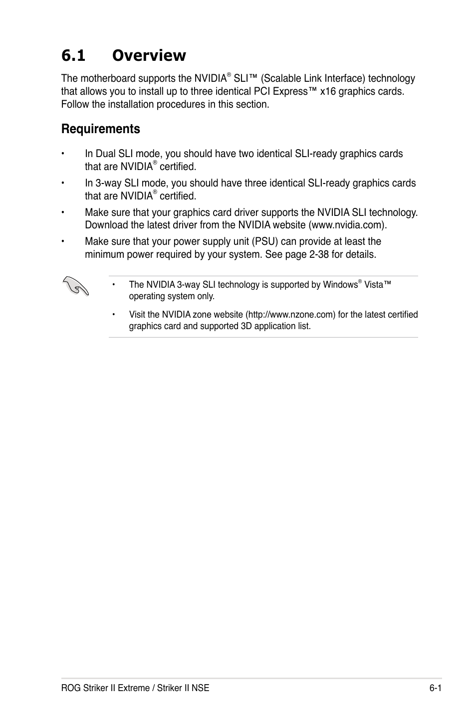 1 overview, Requirements, Overview -1 requirements -1 | Asus Striker II Extreme User Manual | Page 181 / 196