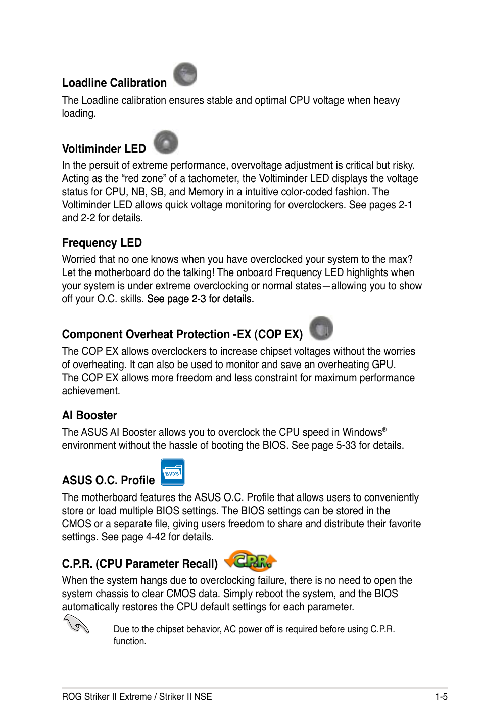 Asus Striker II Extreme User Manual | Page 21 / 196