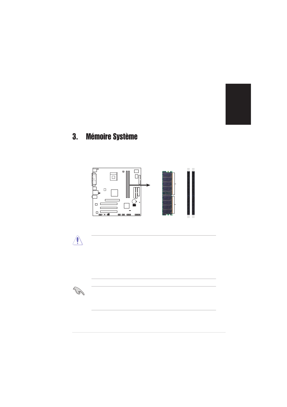 Mémoire système | Asus P4S800-MX SE User Manual | Page 3 / 20