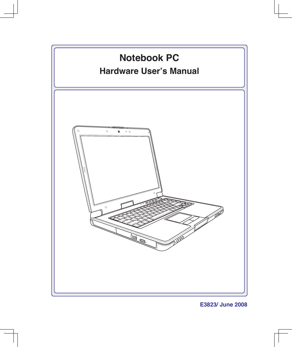 Asus B51E User Manual | 79 pages