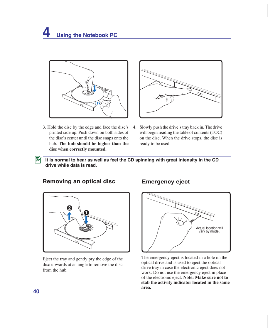 Asus B51E User Manual | Page 40 / 79