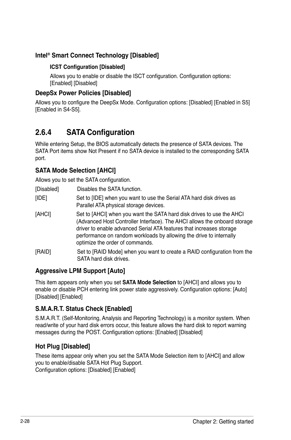 4 sata configuration | Asus Q87T User Manual | Page 60 / 84