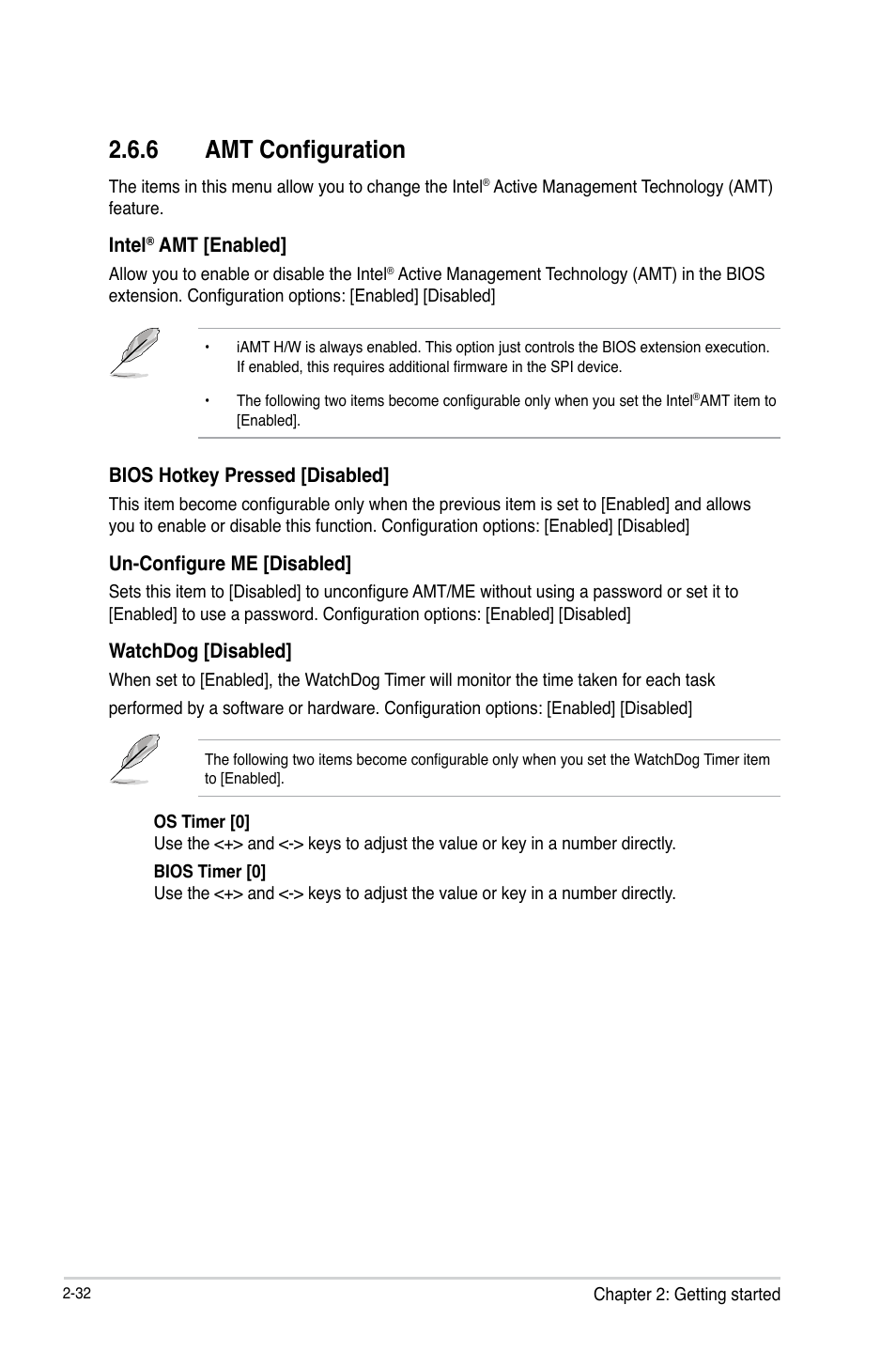6 amt configuration | Asus Q87T User Manual | Page 64 / 84