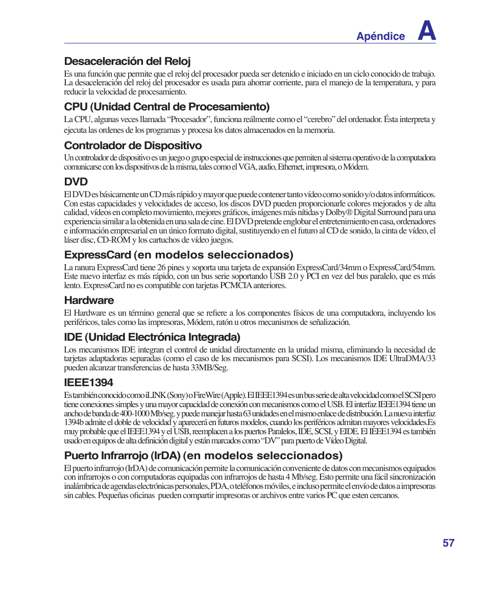 Asus Z84J User Manual | Page 59 / 72