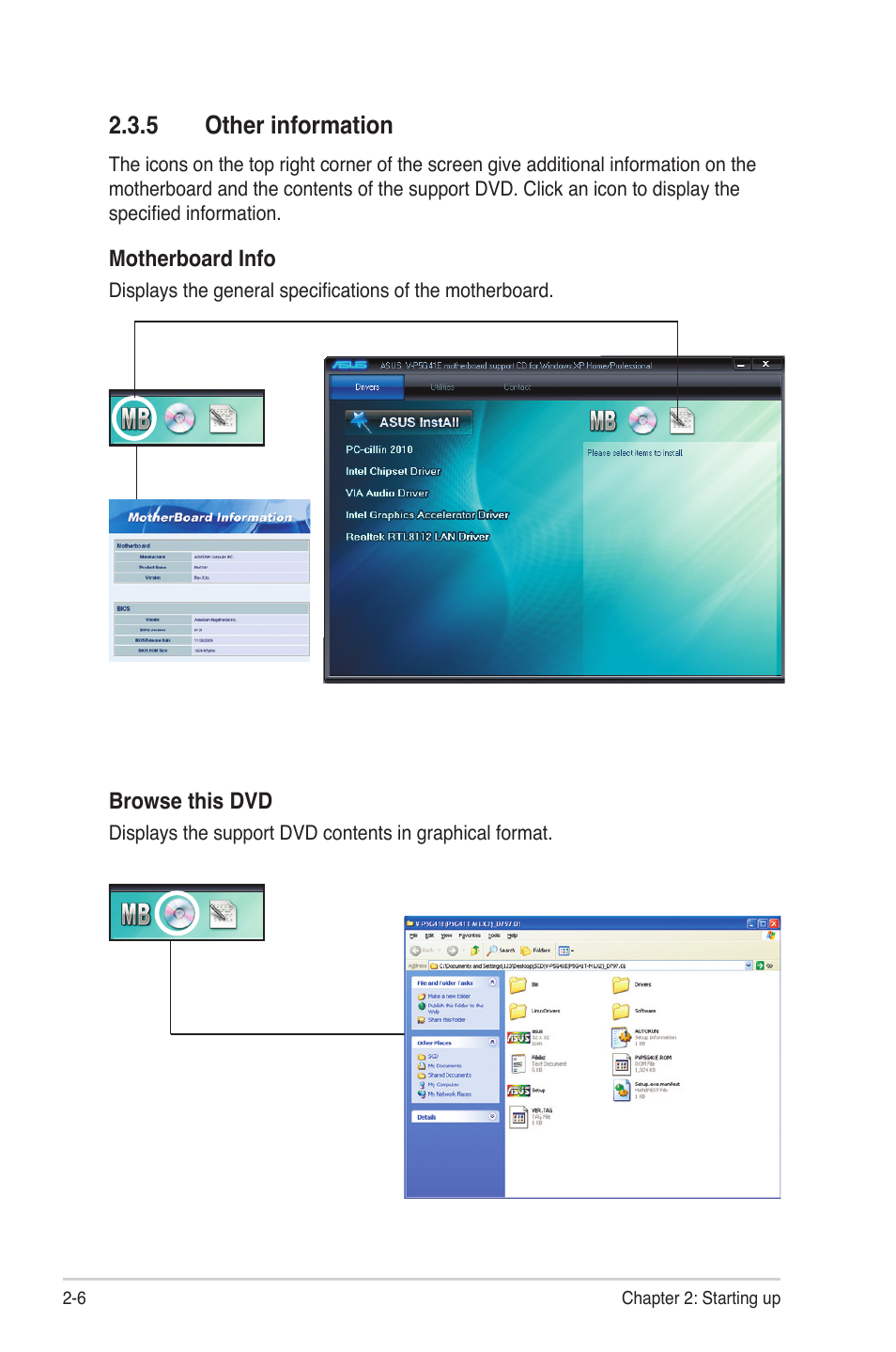 5 other information, Other information -6 | Asus V7-P5G41E User Manual | Page 26 / 82