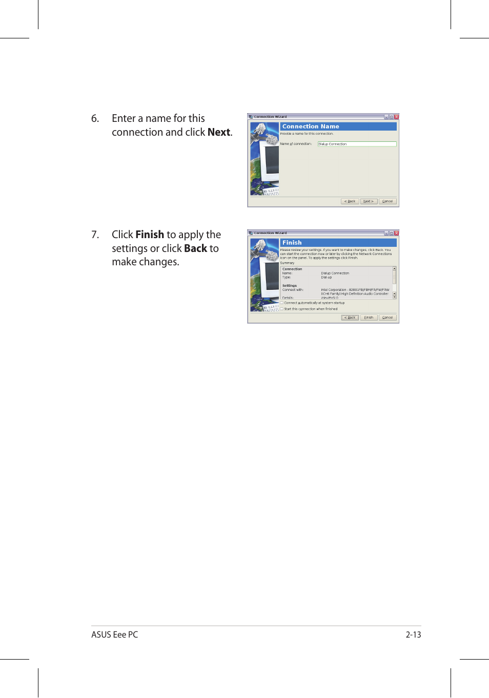 Asus Eee PC 701SD/Linux User Manual | Page 23 / 92