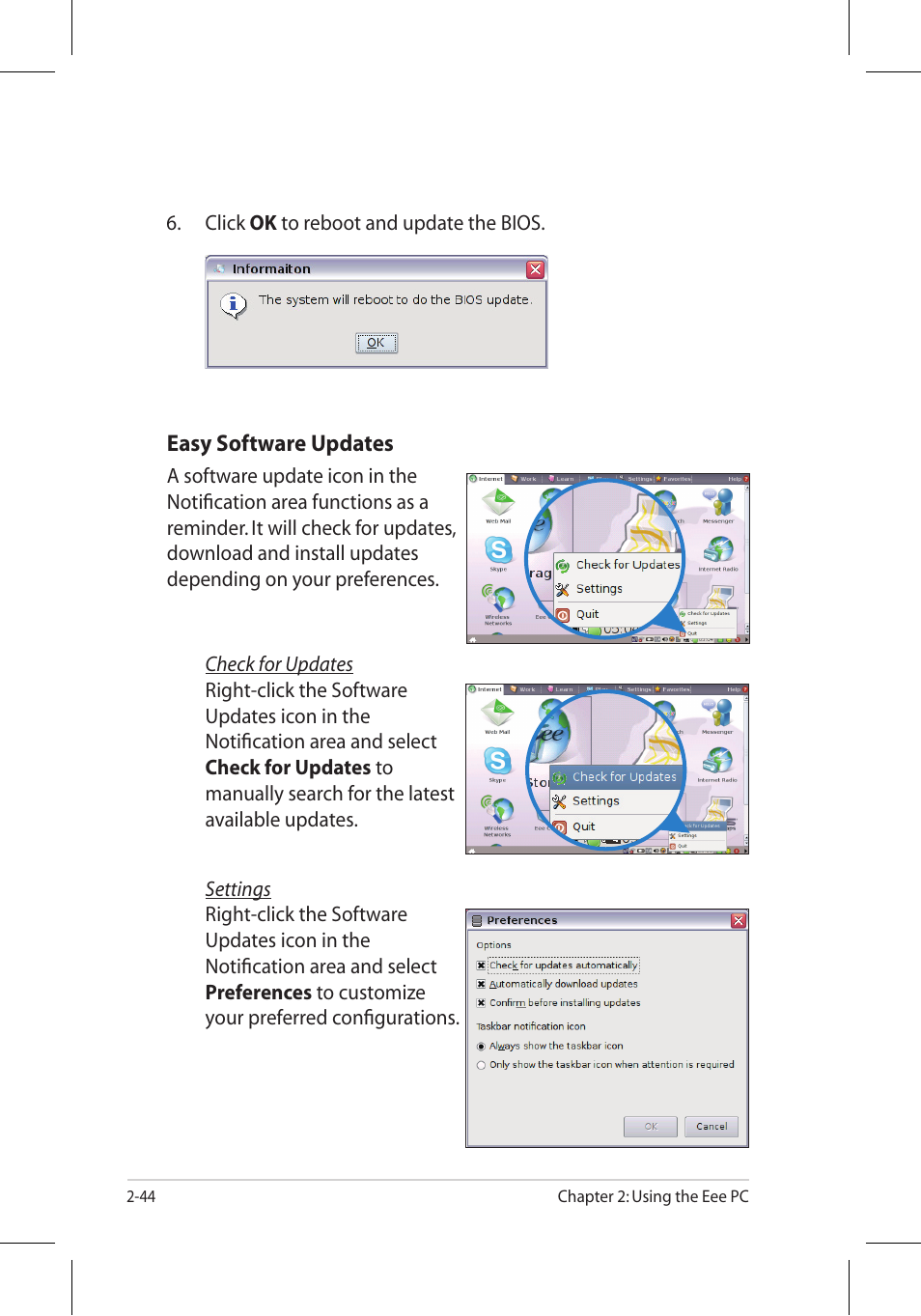 Asus Eee PC 701SD/Linux User Manual | Page 54 / 92