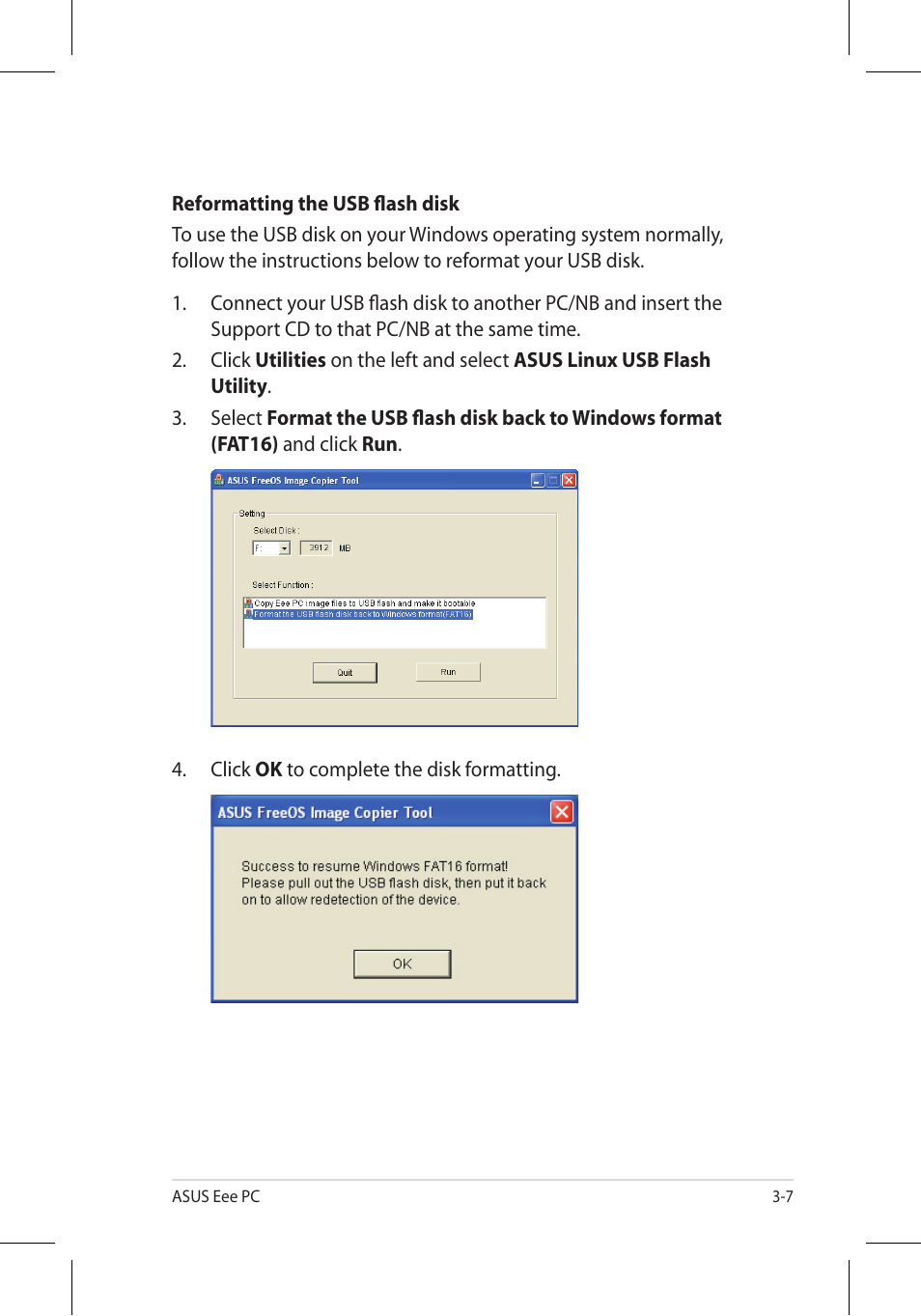 Asus Eee PC 701SD/Linux User Manual | Page 69 / 92