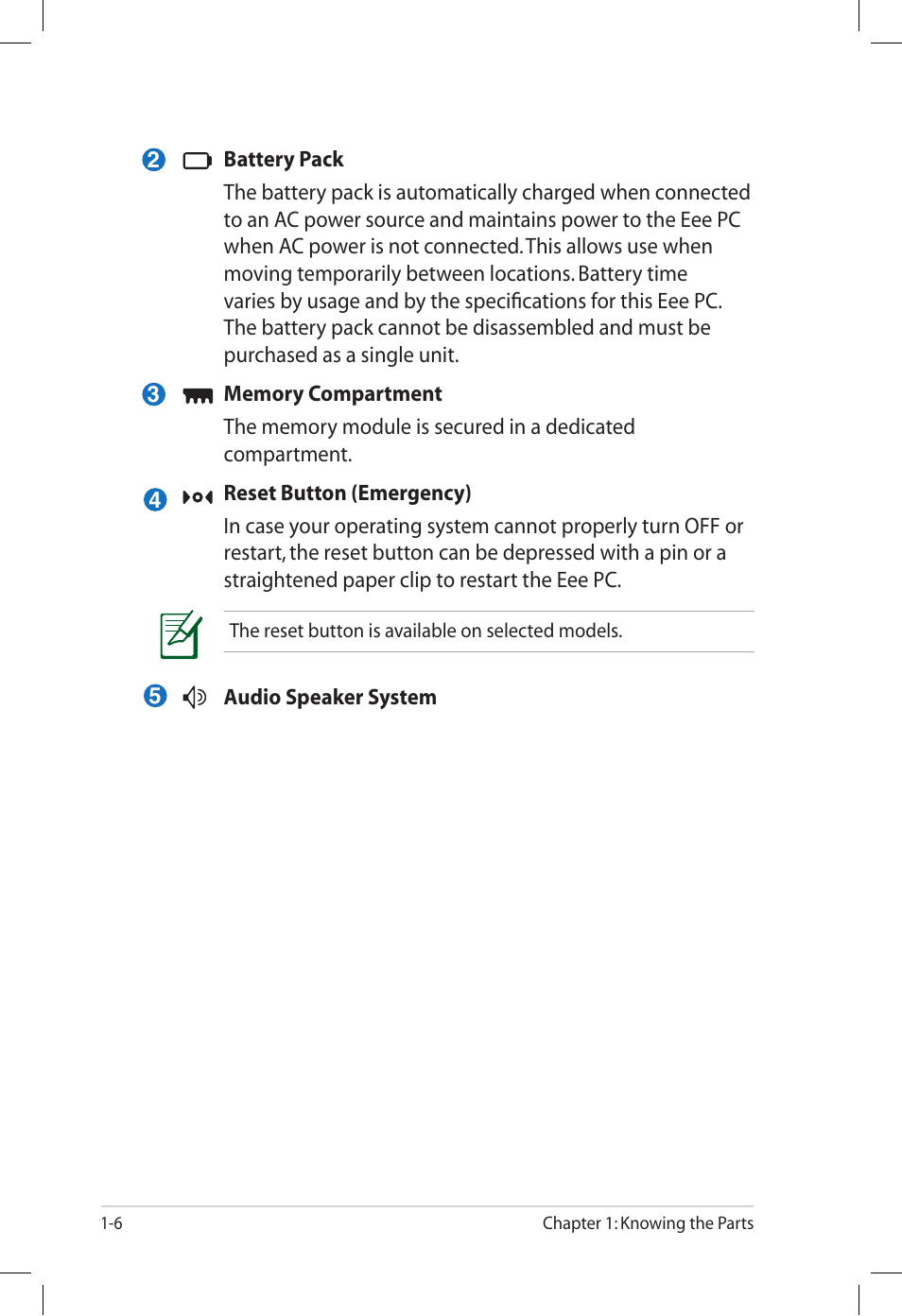 Asus Eee PC S101H/XP User Manual | Page 14 / 58