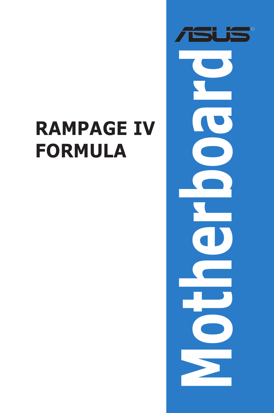 Asus Rampage IV Formula User Manual | 174 pages