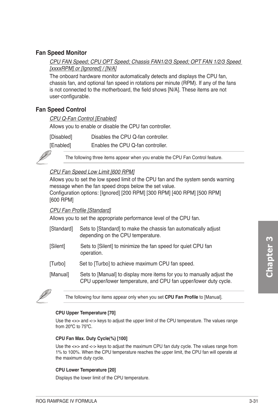 Chapter 3 | Asus Rampage IV Formula User Manual | Page 109 / 174