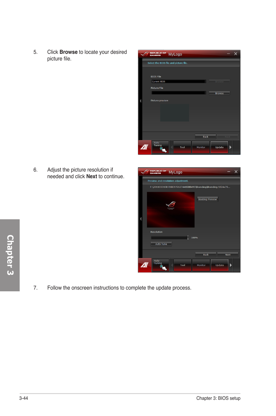 Chapter 3 | Asus Rampage IV Formula User Manual | Page 122 / 174