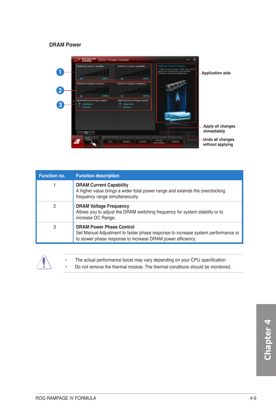 Chapter 4 | Asus Rampage IV Formula User Manual | Page 139 / 174