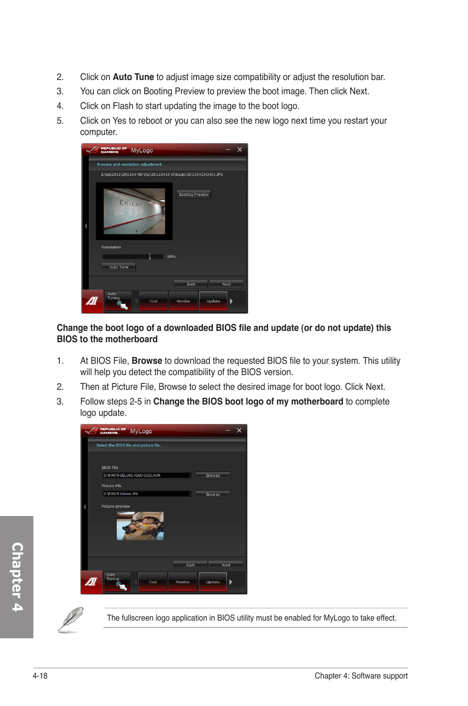 Chapter 4 | Asus Rampage IV Formula User Manual | Page 148 / 174