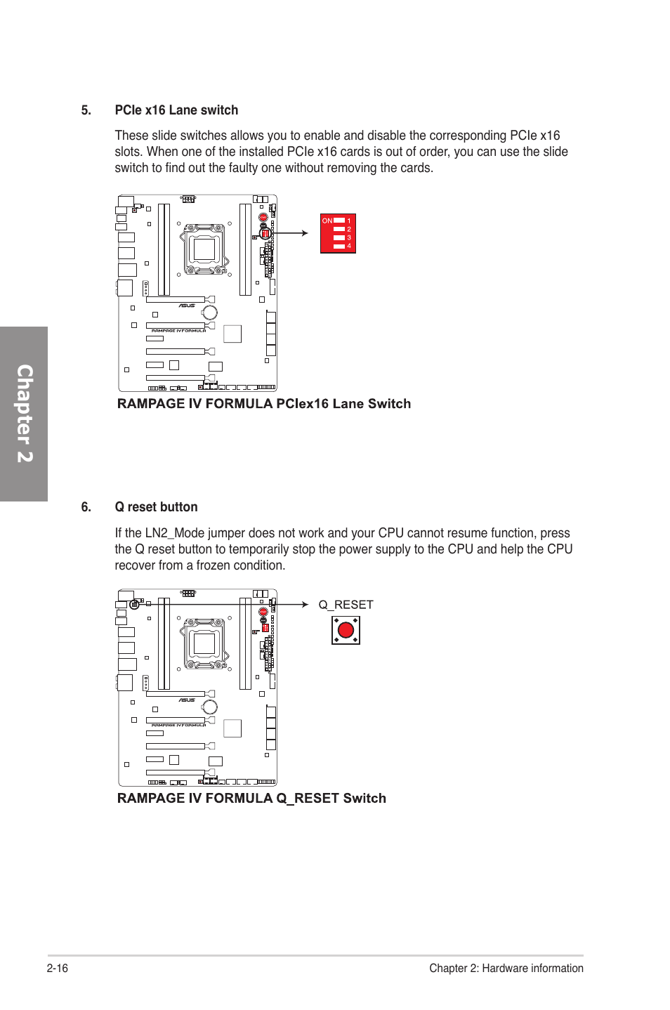 Chapter 2 | Asus Rampage IV Formula User Manual | Page 40 / 174