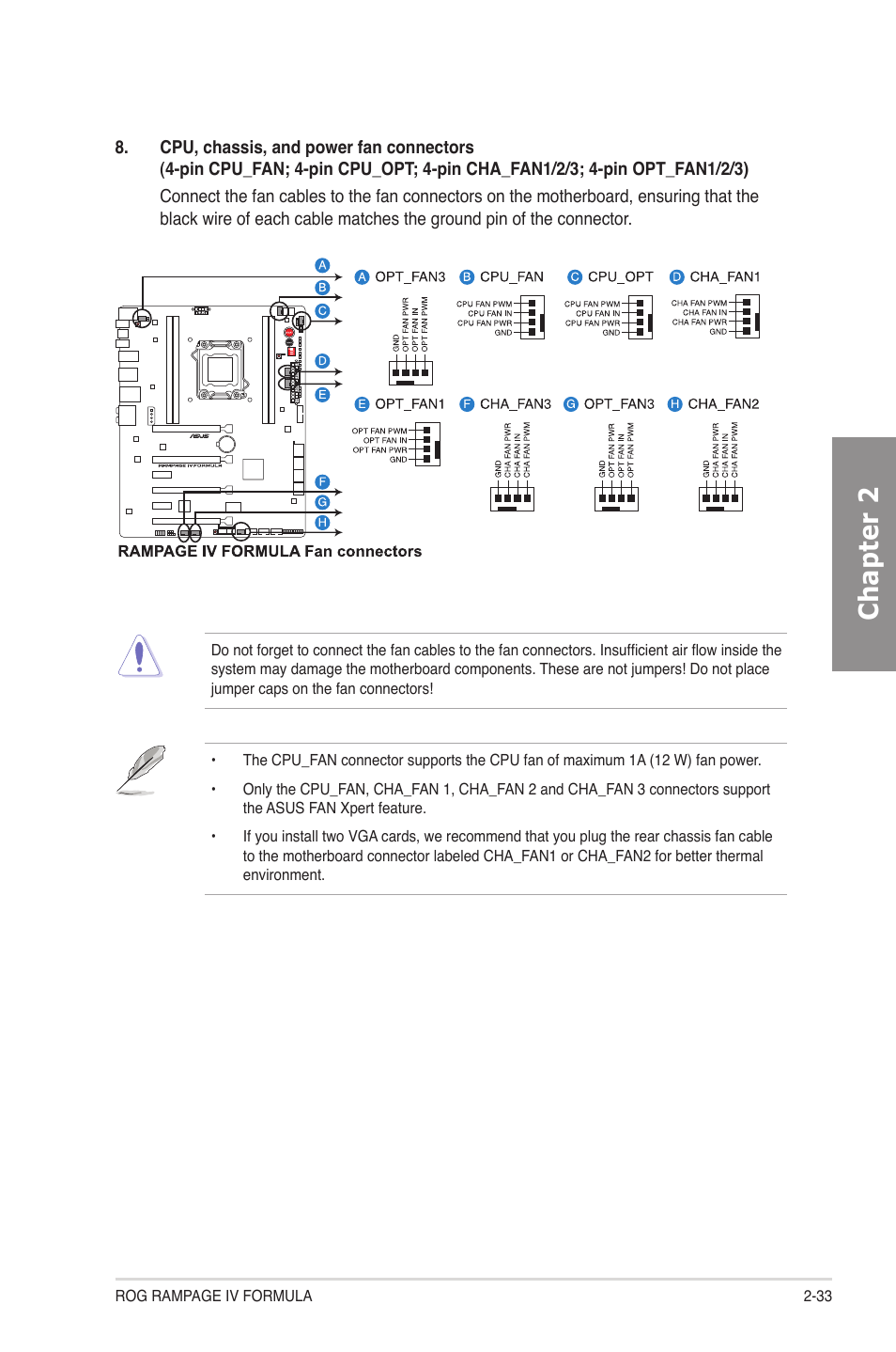 Chapter 2 | Asus Rampage IV Formula User Manual | Page 57 / 174