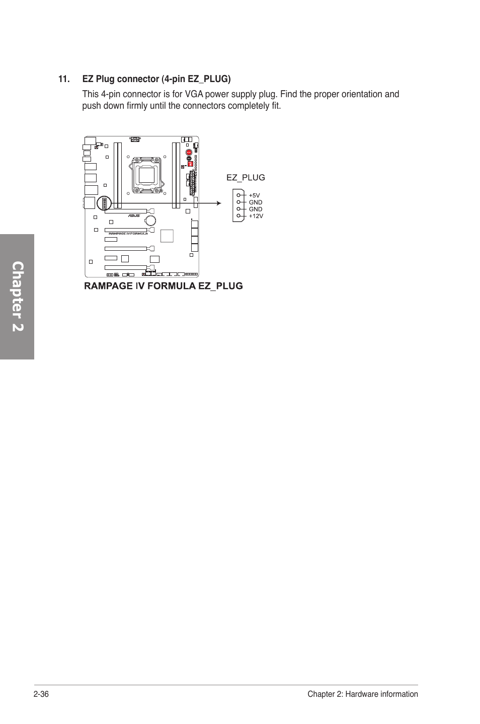 Chapter 2 | Asus Rampage IV Formula User Manual | Page 60 / 174