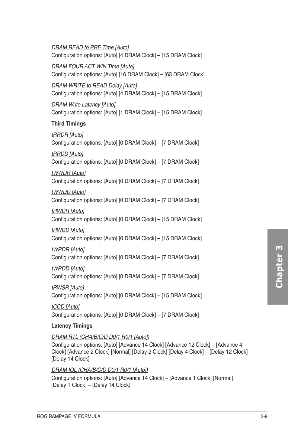 Chapter 3 | Asus Rampage IV Formula User Manual | Page 87 / 174