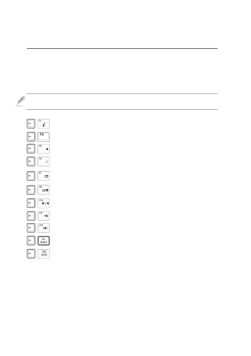 Using the keyboard, Colored hot keys | Asus L4R User Manual | Page 37 / 72