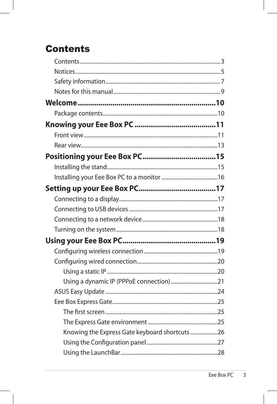 Asus B202 User Manual | Page 3 / 32